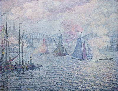 The Port of Rotterdam, or The Fumes, 1906 by Paul Signac